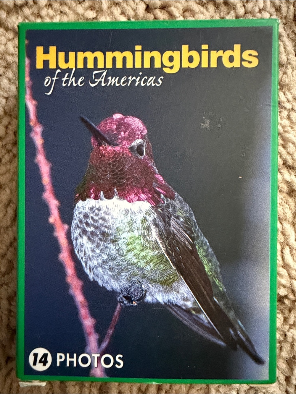 Hummingbirds of the Americas Playing Deck Cards